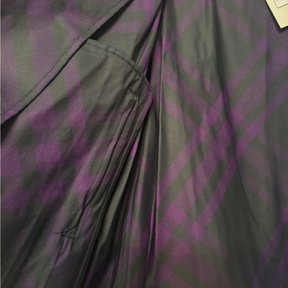 Burberry Black and Purple Zip-Up Jacket - Picture 4 of 7